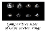Men's Wide Band Cape Breton Ring R482A