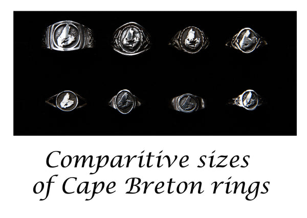 Men's Wide Band Cape Breton Ring R482A