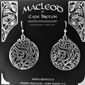 Artist Open Design Earrings, Large    E-702C