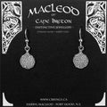 Celtic Knot Earrings, extra small    E-106A