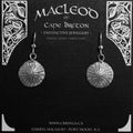 Sand Dollar Earrings, Small    E-306B