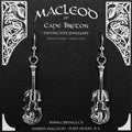 Fiddle Earrings    E-705