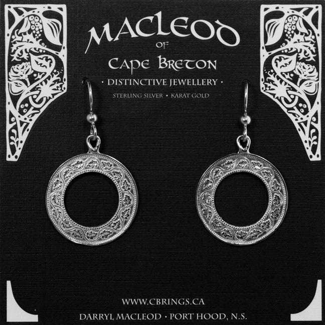 Antique Canadian Penny Earrings     E-706A