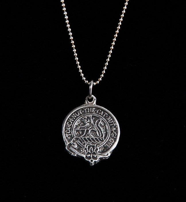 MacPherson/Gillis Family Crest Pendant, Small