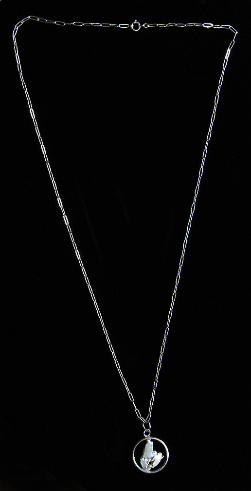 Cape Breton pendant, wire frame
