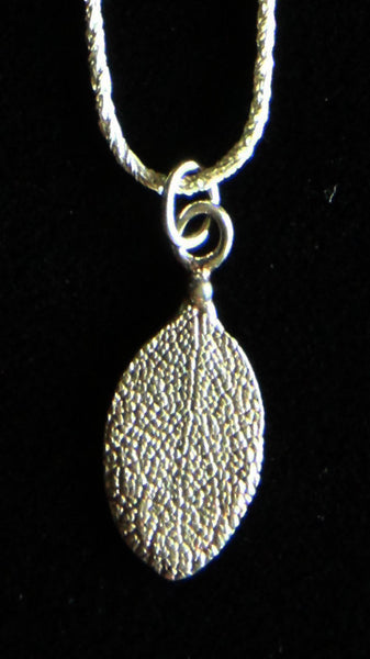 Sage Leaf Pendant