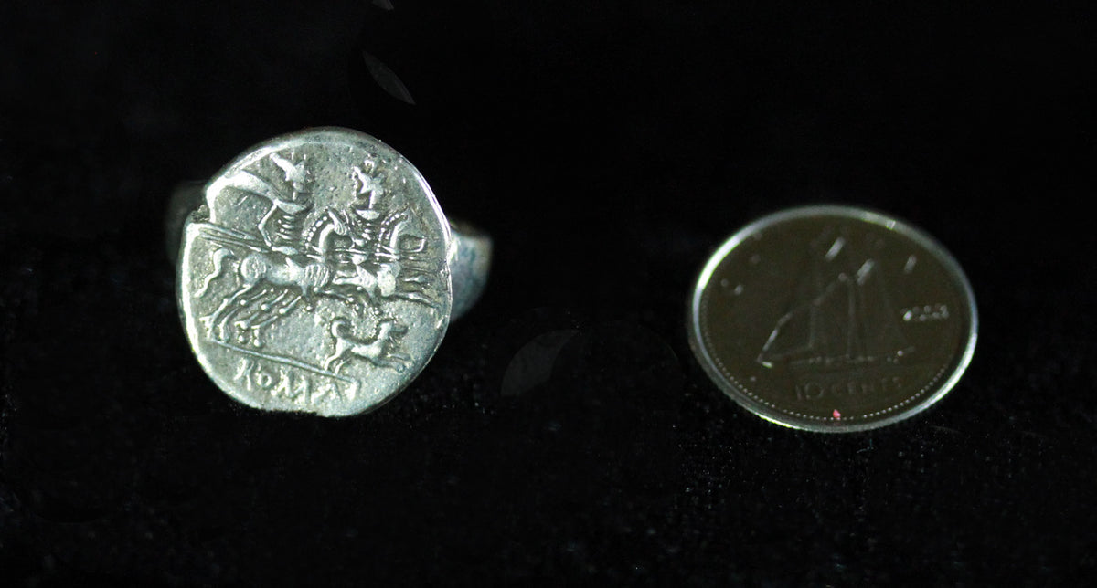 Roman Coin Ring