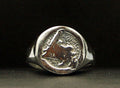 Unisex Newfoundland Ring Round Setting