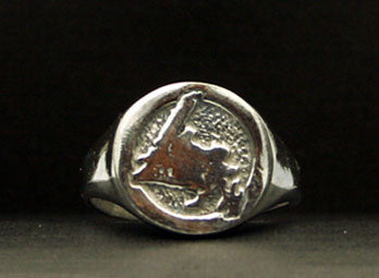 Unisex Newfoundland Ring Round Setting